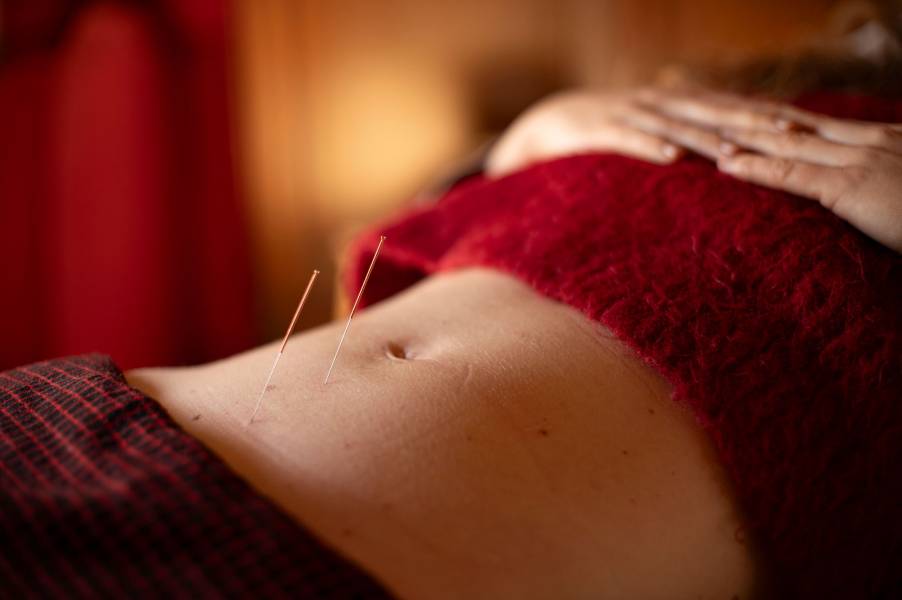 Acupuncture, yoga and meditation sessions at the rural house