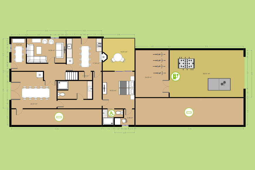 Mas Madrenas - Ground floor