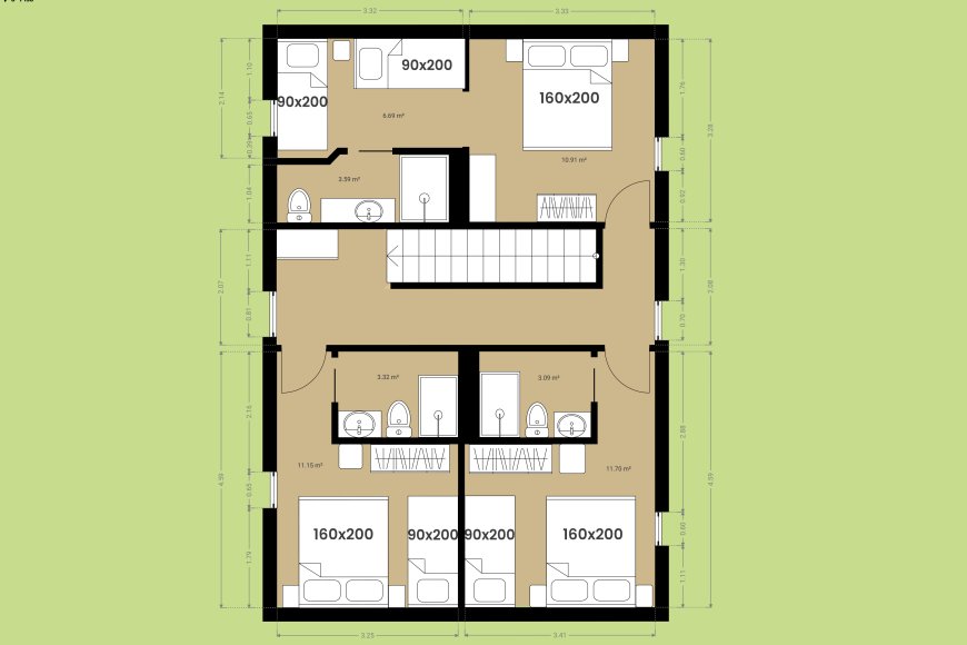 Can Tuta Vell - First floor