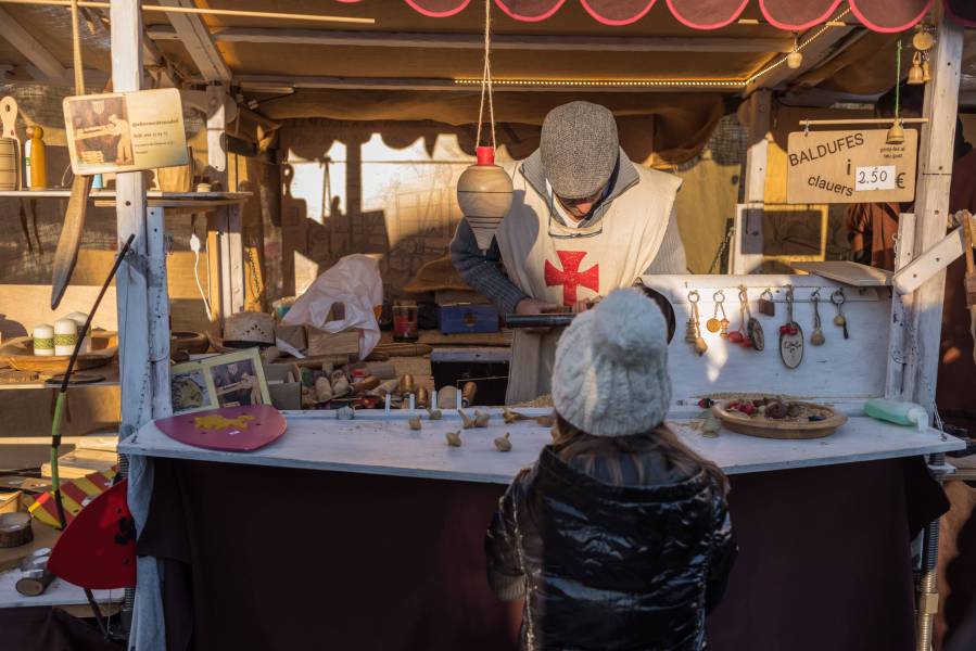 Foto: Mercado Medieval de Vic