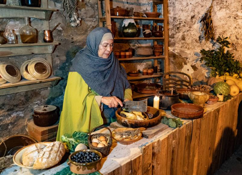 Foto: Pessebre vivent de l'Espluga de Francolí (Autor: Josep M. Laffitte)