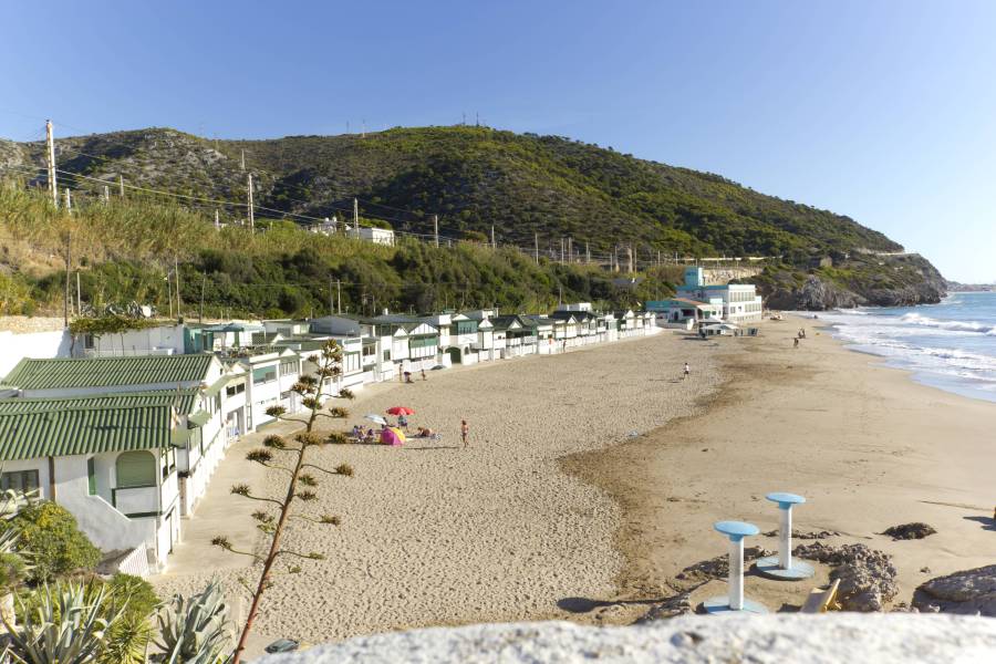 Foto: Platja de Les Casetes del Garraf (Sitges)