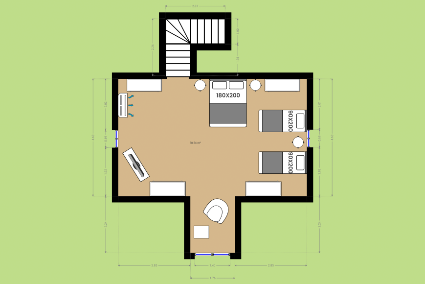 Casa Palangrers - Altillo