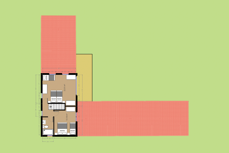 Caseta de fusta - First floor