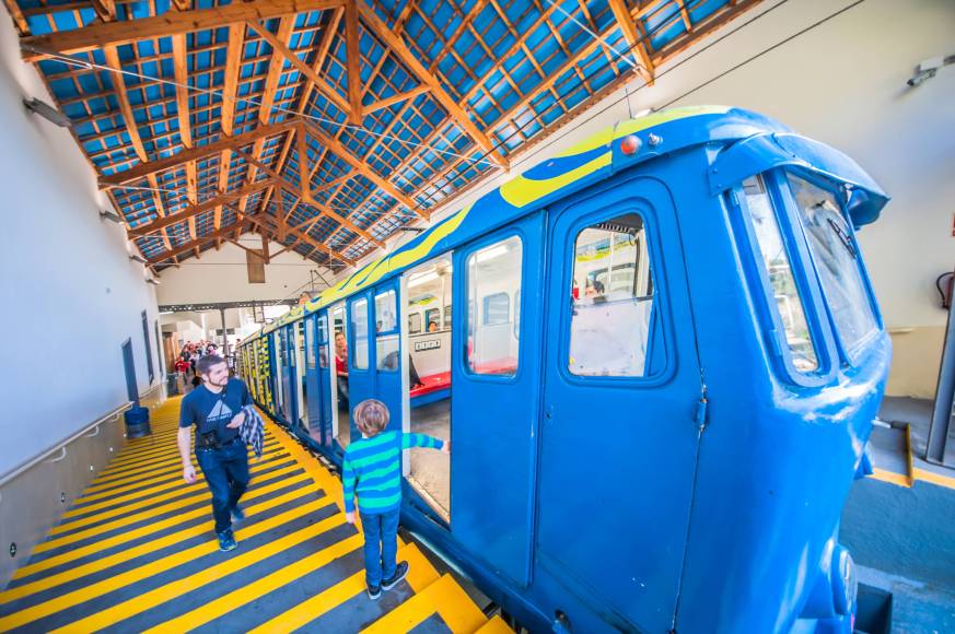 Photo: The Tibidabo funicular