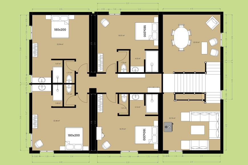 Mas Arxer - First floor