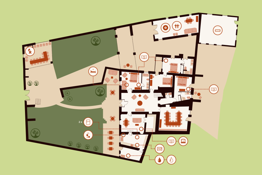 Mas Roselló - Ground floor