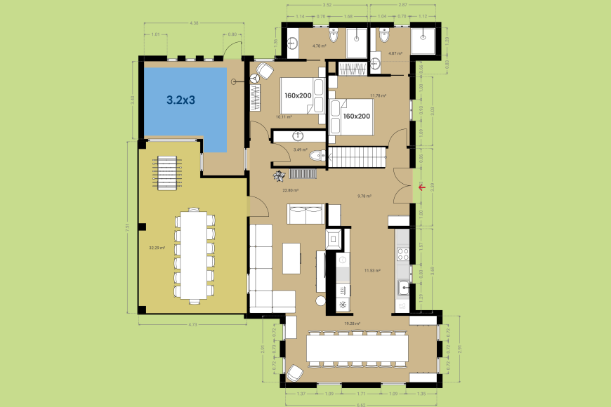 Can Tuta Vell - Ground floor