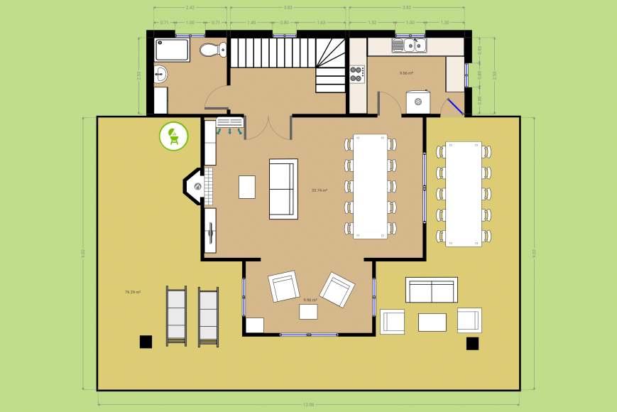 Casa Palangrers - Segunda planta