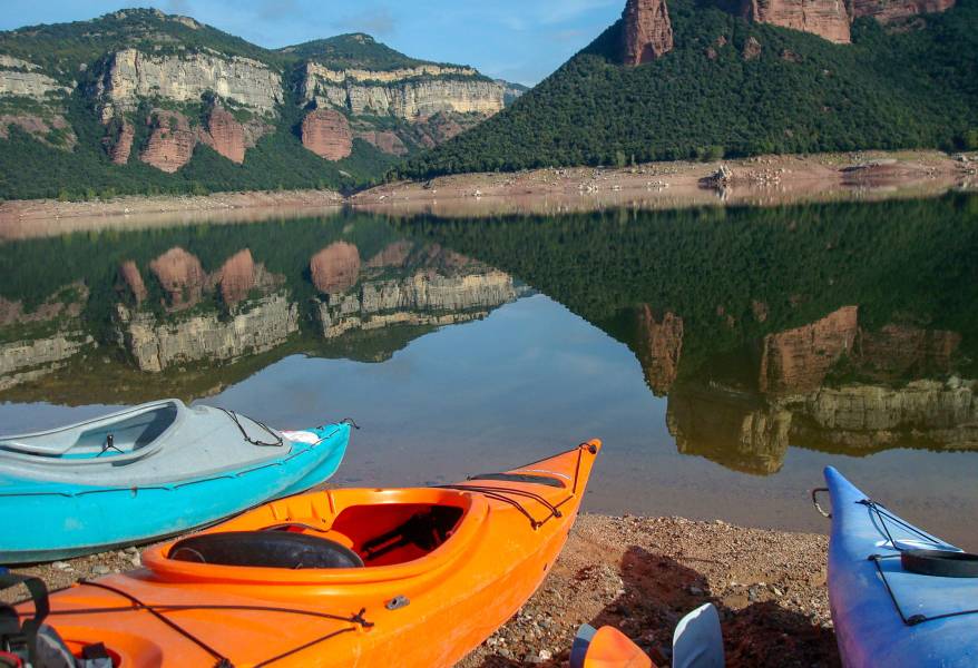 Foto: Kayak por el pantano de Sau
