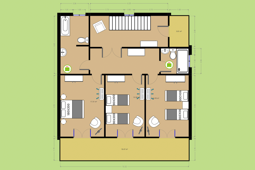 Casa Palangrers - Primera planta
