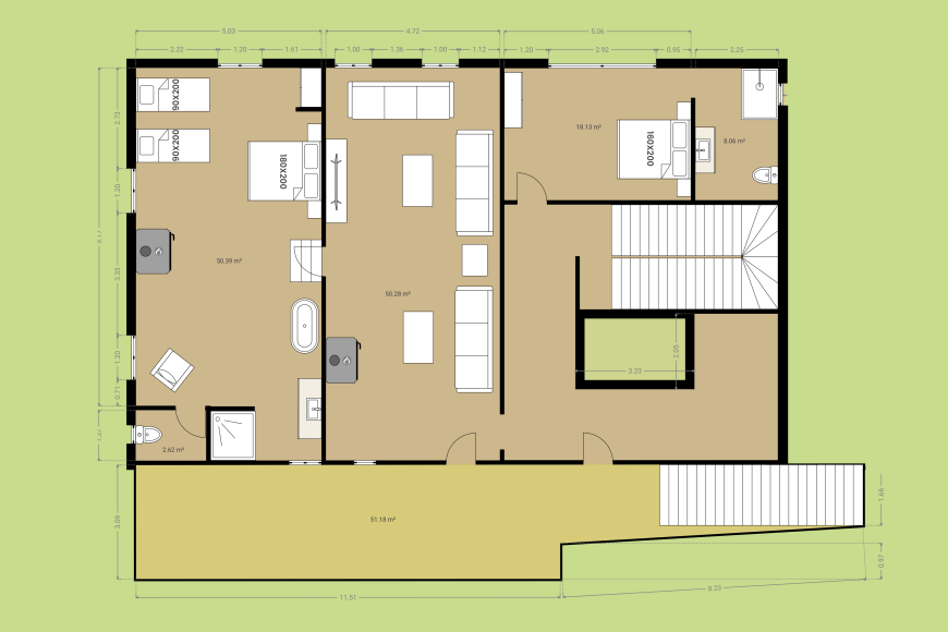 Casa Dorotea - Primera planta