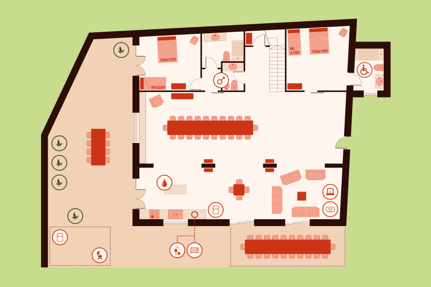 Mas Llausàs - Ground floor