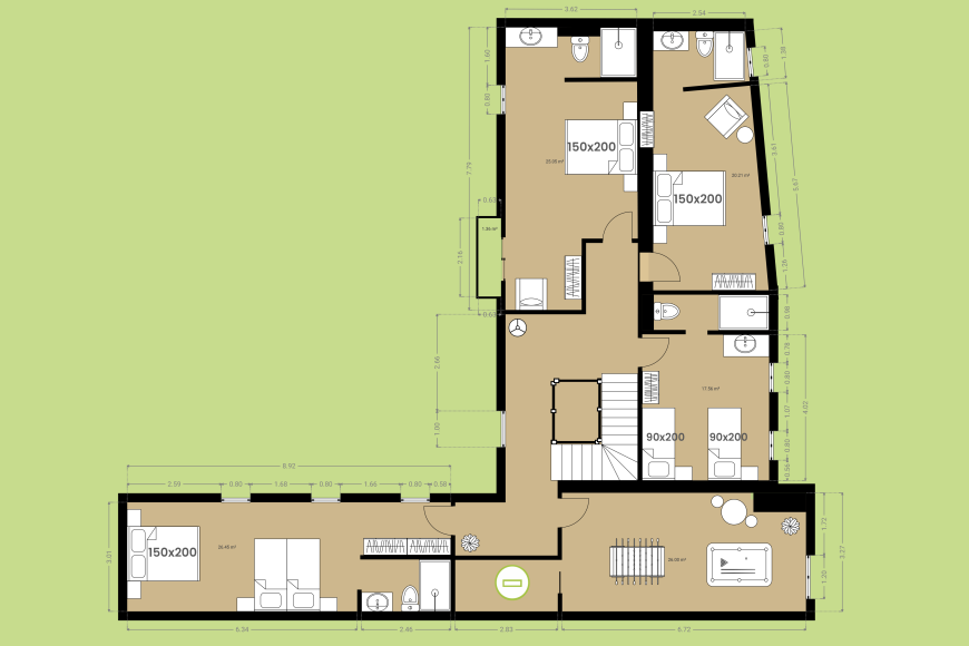 Casa Oreneta - Primera planta
