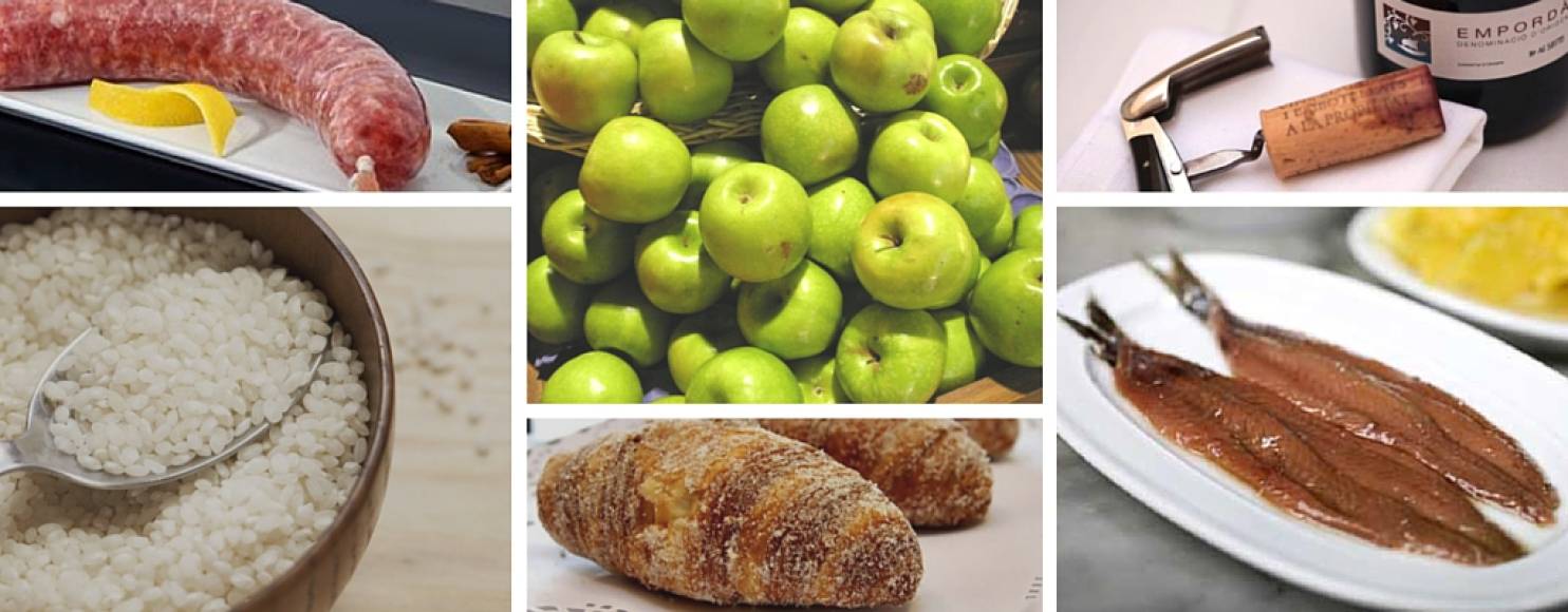 8 most typical products of Girona