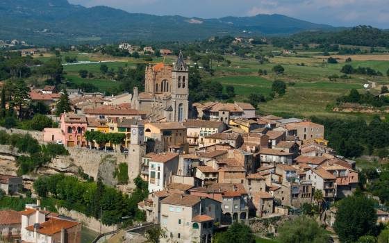 Cases rurals a Gironella