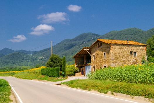 Gîtes de charme à Riudaura
