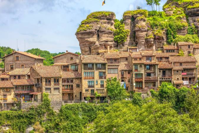 Rupit and Tavertet, charming villages near Barcelona